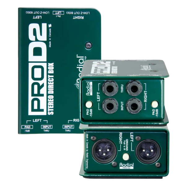 Radial ProD2 Stereo DI Box hire Sydney