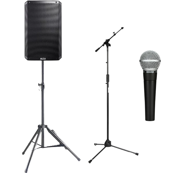 Solo speaker set hire Sydney